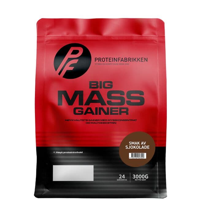 Proteinfabrikken Big Mass Gainer 3000 g