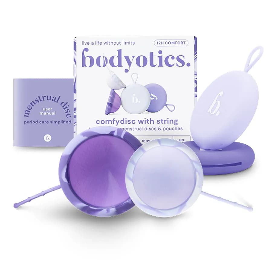 Bodyotics ComfyDisc menstruasjonsdisk S og L (2 stk)