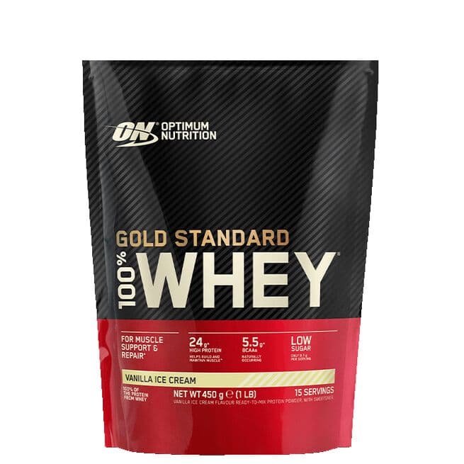 Optimum Nutrition 100% Whey Gold Standard 450 g Vaniljeis