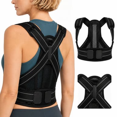 Ortopedbutikken Holdningsvest - M (86-104 cm midje)
