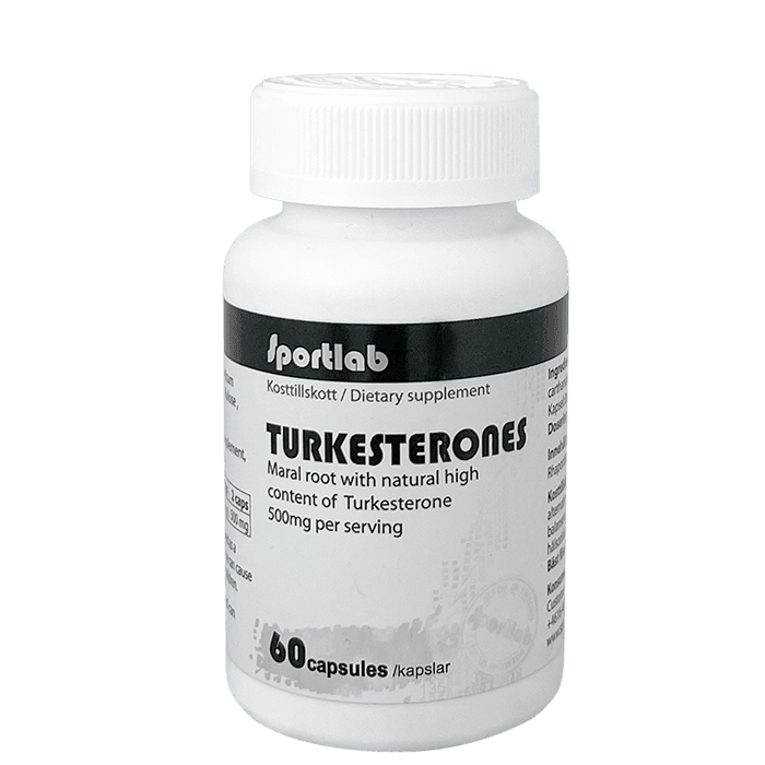 SportLab Turkesterone Testo 250 mg 60 kapsler