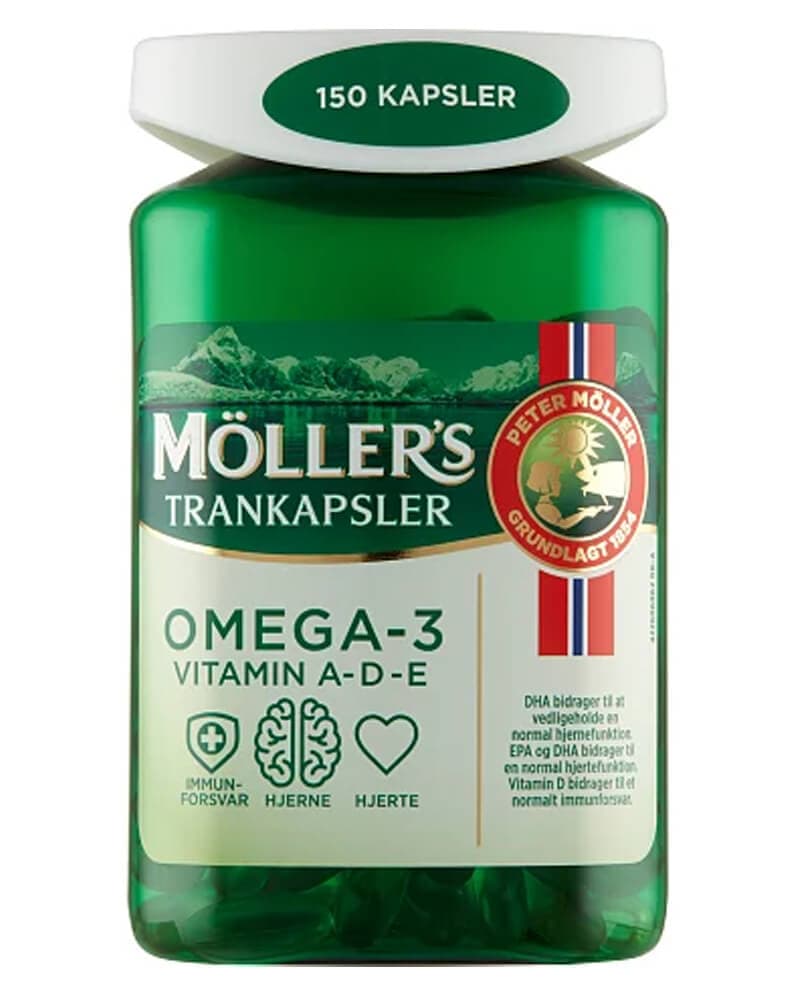 Möller's Trankapsler Naturel 150 stk.